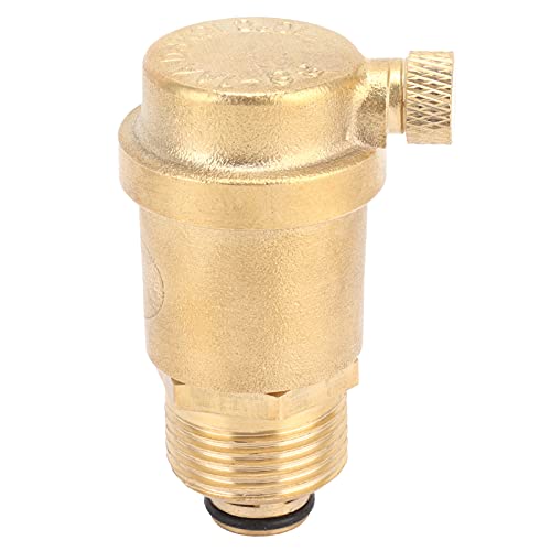 La Mejor review de Valvula de alivio de aire Top cinco. 37 Duokon Válvula de Ventilación de Aire de Rosca Macho G 3/4, Válvula de Liberación de Aire Automática de Latón para Alivio de Presión del de Calefacción por Suelo Radiante
