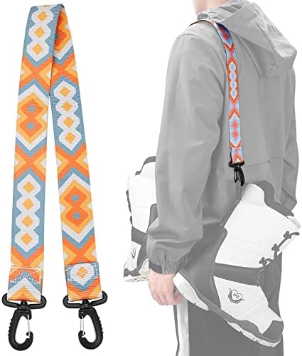 AzReference Ski and Snowboard Boot Carrier Strap Shoulder Sling Leash for Women Men Snowboarding Ice Skates Skiing Accessories