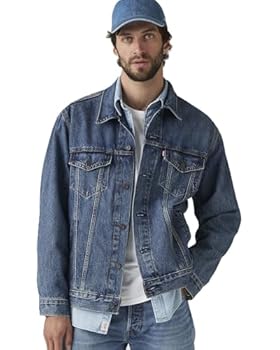 Levi's Men's Denim Jacket, Relaxed Fit, Trucker Jacket