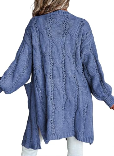 Image of Dokotoo Women Long Cardigan Open Front Knit Sweater 2026