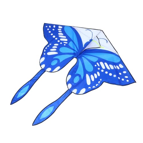 ifundom 1Pc Cartoon Flying Kite for Creative Outdoor Fun for Parks and Gardens Blue