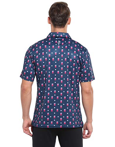 Lrd Golf Shirts For Men Upf 50 Moisture Wicking Short Sleeve Polo Shirt 19Th Hole - Xl #TOP2