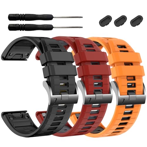Bracelet 26mm Garmin Fenix 6X 7X pour remplacer votre usé