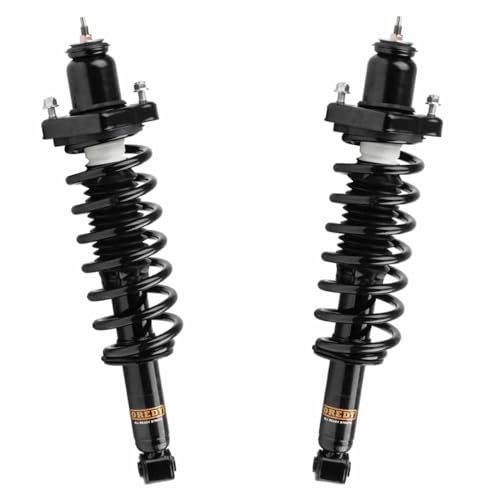 OREDY Pair Rear Struts Replacement for 07-12 Dodge Caliber 07-16 Jeep Compass Patriot Shock Coil Spring Assembly - 172401