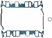FEL-PRO MS 90145 Engine Intake Manifold Gasket Set for Ford Thunderbird