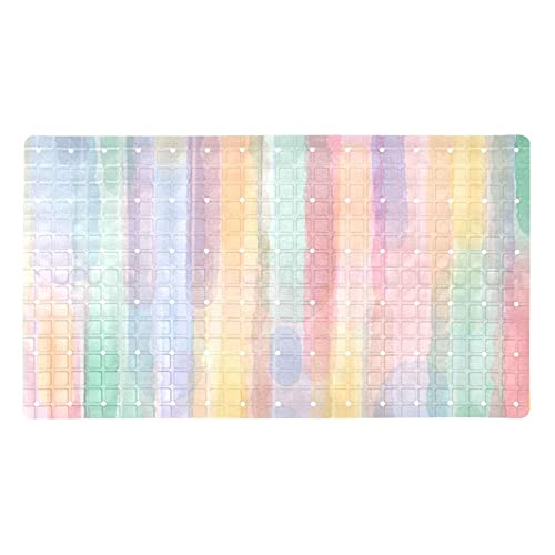 Tapis de baignoire antidérapant aquarelle 40x70 cm Bennigiry