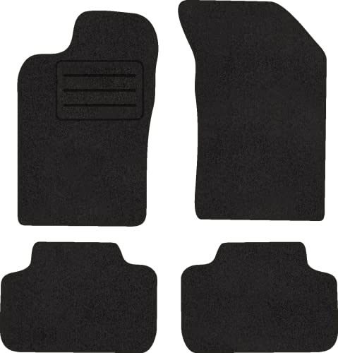 Tapis de sol en velours pour Alfa Romeo GT - Noir
