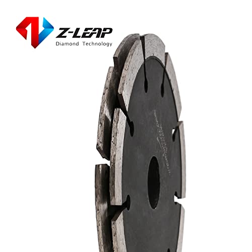 Z-Leap 5-Inch Dual Sandwich Tuck Point Diamond Blade For Angle Grinder Concrete Floor Brick Granite Marble #TOP5