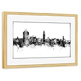 artboxONE Poster mit Rahmen Kiefer 45x30 cm Murcia Spain 