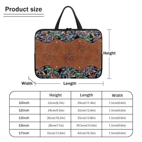 Funda para laptop para mujer con asa y cierre 17 pulgadas miniatura 7