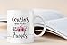 QASHWEY Cousin Gifts Coffee Mug, Gifts for Cousins, Cousin Gifts for Women, Birthday Gift for CousinFemale Coffee Cups Ceramic 11oz, Cousins Make the Best Friends Tea Cup