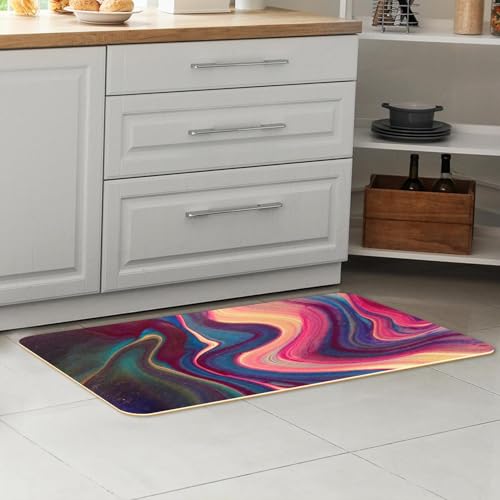 Tapetes de cocina para pasillo y cuarto de lavado VAPOKF alfombrillas protectoras decorativas 7