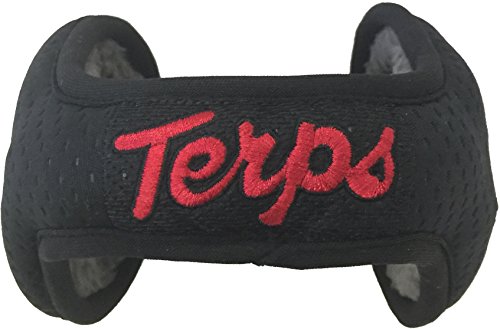 180's Unisex NCAA Maryland Terrapins Terps Behind-The-Head Winter Ear Warmer, Black2