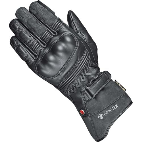 Held Springride Lederhandschuh Lang - Motorradhandschuhe - Gore-Tex - Schwarz