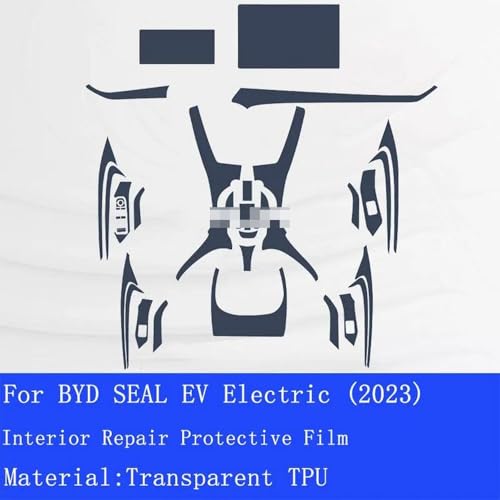 Film protection écran BYD Seal 2023 TPU console centrale auto - 2
