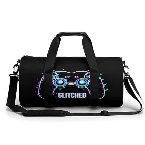 Sac de sport gym Glitch 45cm idéal pour voyage week-end et randonnée