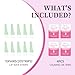 Beauty7 Lip Wax Strips Kit, Facial Wax Strips- 20 pcs Waxing+ 4 Soothing Oil Wipes for Facial Hair Removal, Ideal for All Skin Types for Women