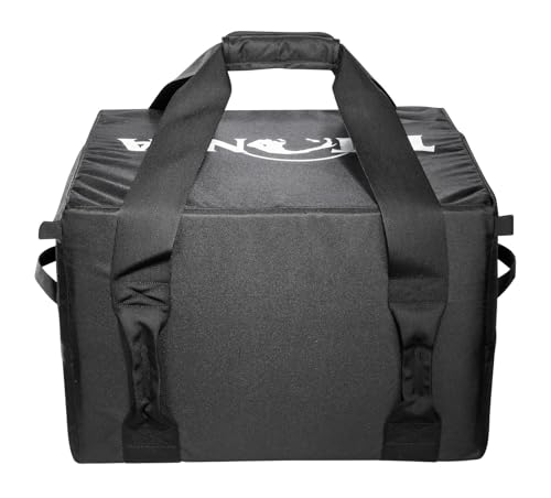 Tatonka Ausrüstungstasche Gear Bag 80 - Rundum gepolsterte Tasche mit 80 Liter Volumen - Für Sport, Reise oder als Kofferraumtasche im PKW - 50 x 45 x 35 cm - schwarz