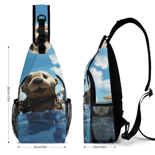 Bolso Bandolera de Mochila Casual para Mujer y Hombre miniatura 2