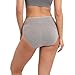 Laura Ashley Women's Cotton Brief Underwear Set, High-Waisted Panties for Women, 5-Pack (US, Alpha, Large, Regular, Regular, Md Heather Grey/Faded Ballet/French Pink/Soft Truffle/Dusted Navy)