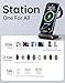 2026 Traveling Portable Wireless Fast Charger for Apple & Android Charging Station,3 in 1 Charging for iPhone 17 16 15 14 13 12, Apple Watch Series & Air pods 4 3 2 Pro,Samsung Galaxy-Gifts for Family
