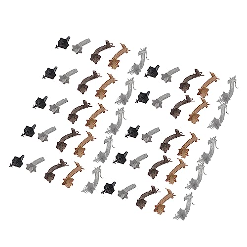 Tofficu 50pcs Pumpkin Stalks Pumpkin Supplies Pumpkins Foam Accessories Mini Craft Harvest Pumpkin Handle Mini Accessories Pumpkin Head DIY Crafts Decor Pumpkins Decorate Plastic Halloween