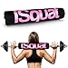 Barbell Pad Squat Pad - Supports Squat Bar Weight Lifting for Neck & Shoulder - Protective Pad 16" long, 3.5" Diameter