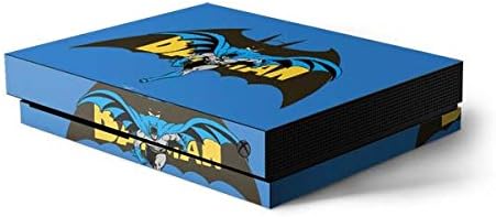 Skinit Decal Gaming Skin Compatible with Xbox One X Console - Officially Licensed Warner Bros Batman Vintage Design
