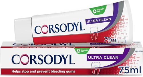 Corsodyl Toothpaste Ultra Clean, 75ml