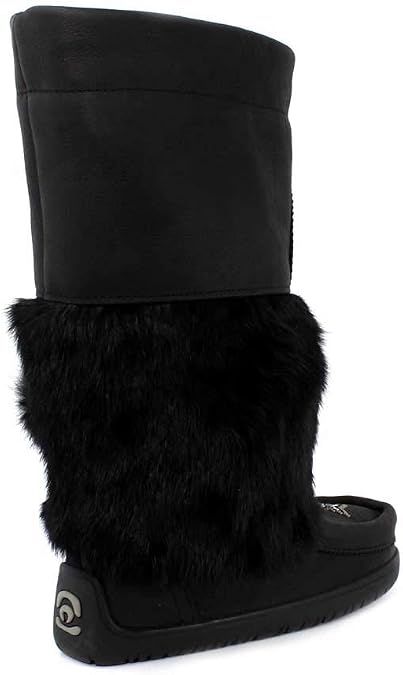 Leather Snowy Owl Waterproof Moccasin by Manitobah Mukluks