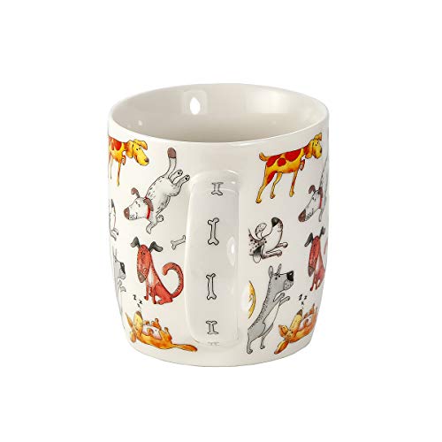 SPOTTED DOG GIFT COMPANY Taza Desayuno Originales de Porcelana Fina, Taza de Café con Diseño de Perros Divertidos… - Imagen 4