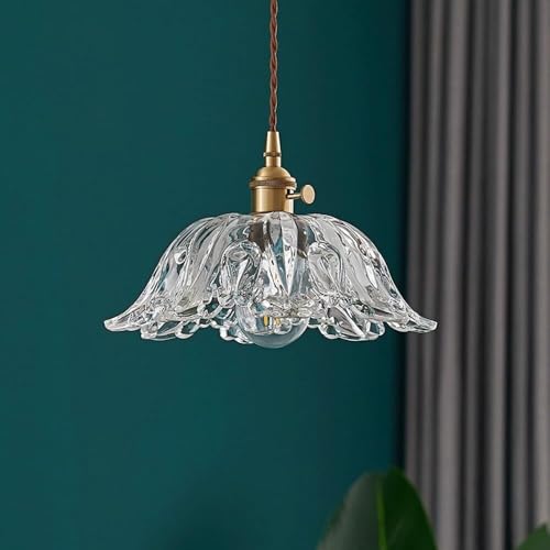 Suspension industrielle verre personnalisé à éclairage E27 orienté - 3