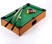 Brinquedo Mini Bilhar Mesa de Sinuca Infantil Completa
