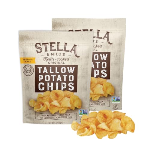 Stella & Milo's Kettle Cooked Beef Tallow Chips