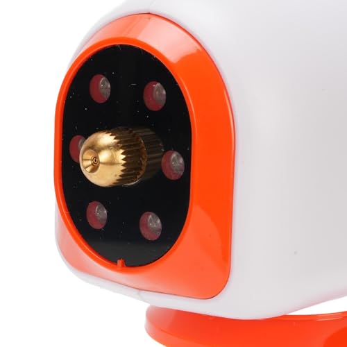 Yosoo Health Gear Handheld Sprühmaschine mit Blauem Licht, 1200 mAh Wiederaufladbar, Schnurlos, Weiß, Elektrische Nano Mist Atomizer Gun für Garten und Rasur