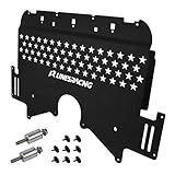 PKSABB Oil Cooler Skid Plate Compatible with BMW G80 G82 M3 M4 G87 M2 2021-2024 Aluminum Black