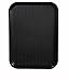 Winco Fast Food Tray, 12 by 16-Inch, Black, Set of 6