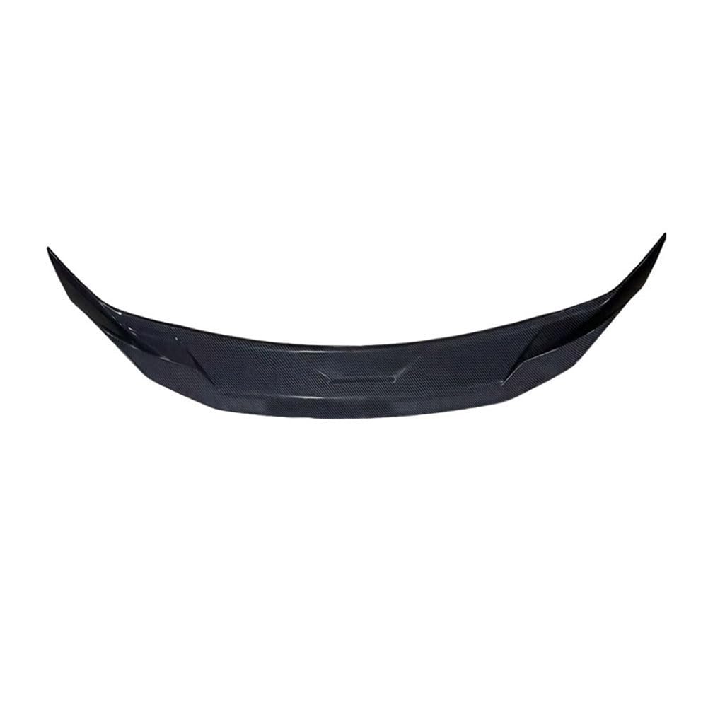 FHBPCPP Car Rear Trunk Spoiler Wing, Compatible With Honda 11th Generation Civic 2022–2024, Trunk Tail Lip Wing Car Body Kits Diffuser Anti-scratch Styling Trim,carbon fibre
