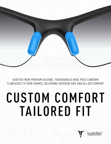 Image of ToughAsNails Replacement Nose Pads for Oakley Flak 2.0 OO9295 /Flak 2.0 XL OO9188 /Flak XS OJ9005 /Flak XXS OJ9008 Sunglasses