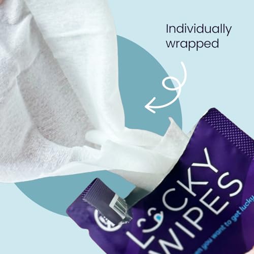 Image of Sweetums Lucky Wipes for Men, Cucumber - pH Balanced, 10 Ct