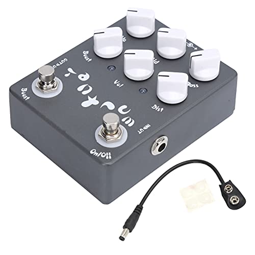 Pédale de guitare de distorsion, pédales de guitare accessoire d’instrument réglable multi-effets portables pour… - Les Beatles, Paul McCartney, John Lennon, RIngo Starr, George Harrison Pédale de guitare de distorsion, pédales de guitare accessoire d'instrument réglable multi-effets portables pour… – Image 8