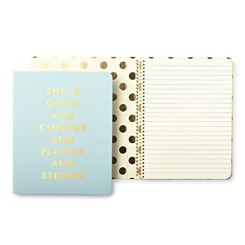 Kate Spade Notebook, Quick & Curious (Blue) (143527)