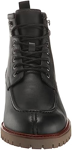 Vince Camuto Men's Kameil Lace Up Boot Fashion, Black, 10 | Image 1