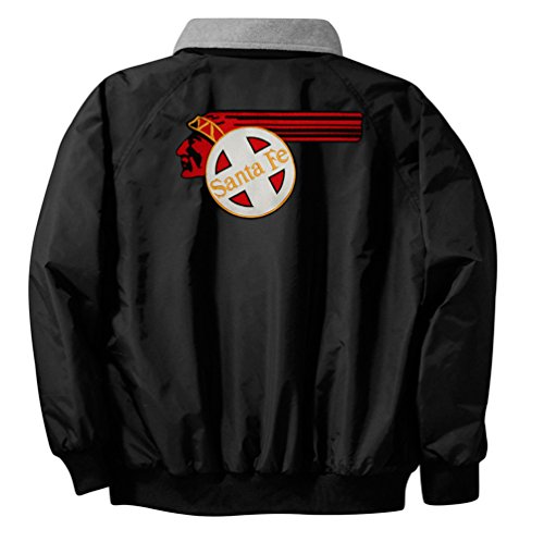 AT&SF Santa Fe Chief Embroidered Jacket Front and Rear Adult M [42r]