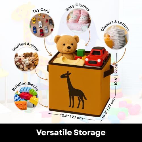 Image of Sopent Foldable Storage Boxes (Giraffe)