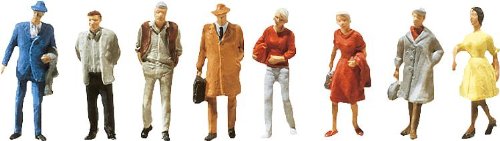 Preisvergleich Produktbild FALLER 155006 - Passanten III, Spur N