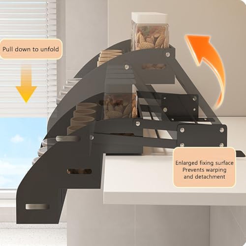 Panier réglable en acier inoxydable pour optimiser une petite cuisine - 8
