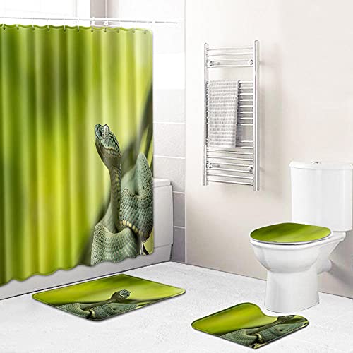 Claean-Acces-Home Wc Deckelbezug Kriechchassis Vorhang Toilette Boden 40 Set Küchenmatte Schlafzimmer Teppich-Px7_45…