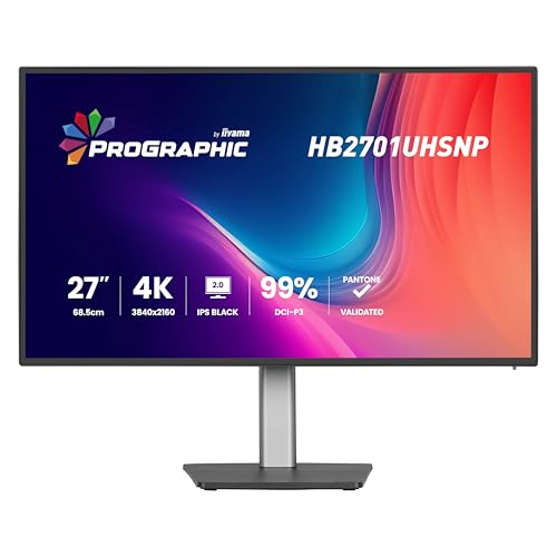 Image of Iiyama Prographic Hb2701uhsnP-B1 Monitor 68.5cm (27 inch) (hb2701uhsnP-B1)