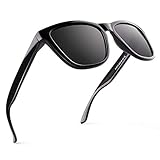 GQUEEN Gafas de Sol Polarizadas para Hombre Retro Mujer Gafas Sol MS07